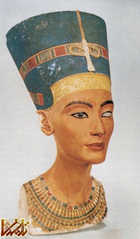 عکس بانو نفرتیتی ملکه مصر باستان