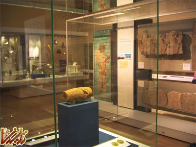 منشور کورش بزرگ در موزه ی بریتانیا