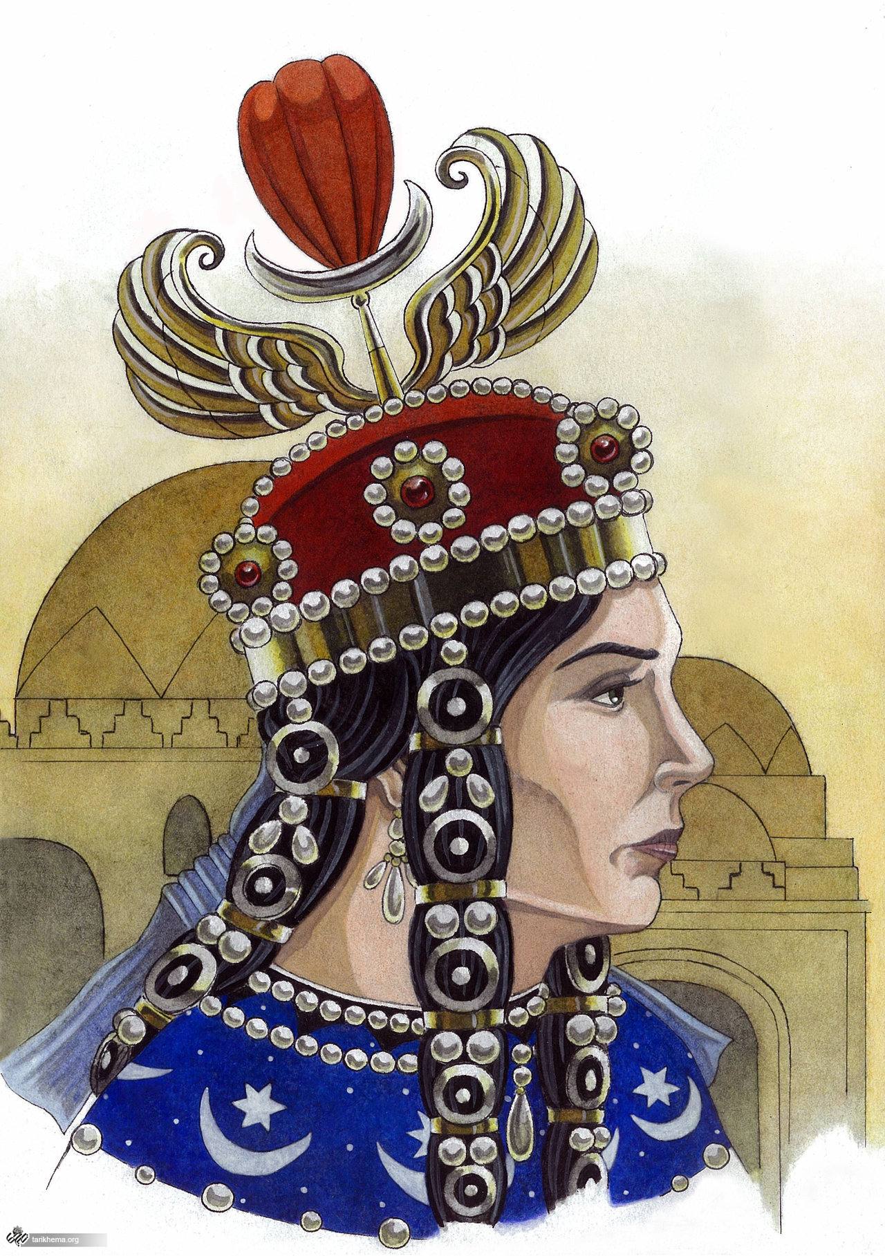 boran_pourandokht_queen_of_the_sassanid_persia__by_amelianvs-d8r0uyf.jpg (1280×1817)