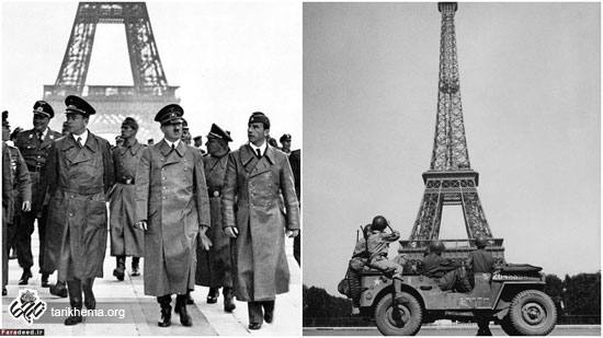 بازدید هیتلر از پاریس و برج ایفل