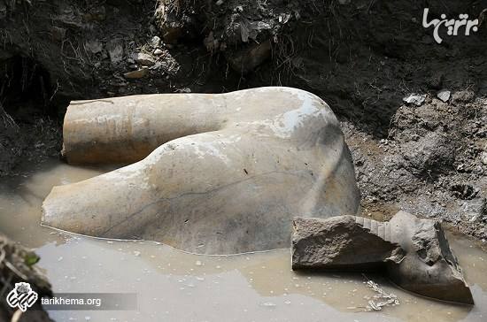 کشف مجسمه 3000 ساله فرعون در قاهره