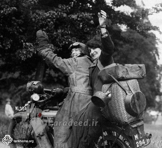 زنان موتورسوارِ تاریخی!
