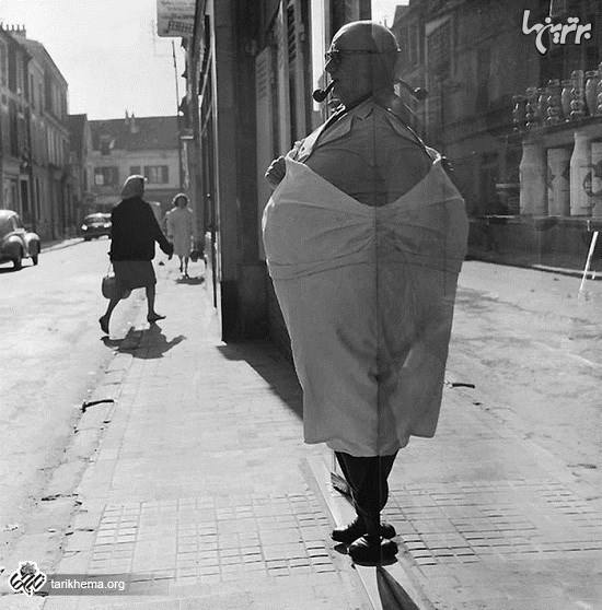 عکس های طنزآمیز از خیابان های فرانسه دهه 1950