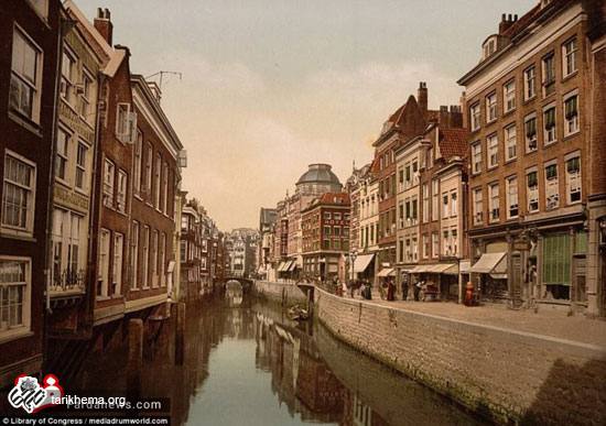 تصاویر تاریخی از مناظر هلند در قرن نوزدهم