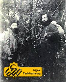 عکس میرزا و دکتر حشمت taleqani Tarikhema.org