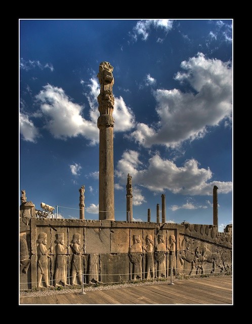 عکس های تخت جمشید (پارسه) » هخامنشیان » ایران باستان - 22