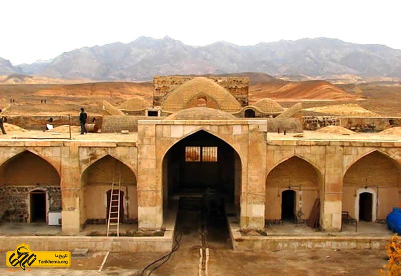 عکس Image result for ‫کاروانسرای قصر بهرام‬‎ Tarikhema.org