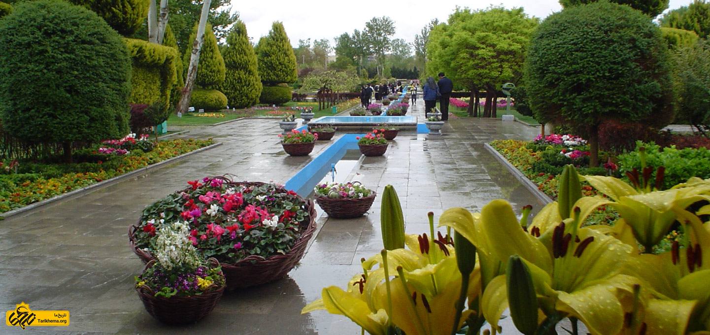عکس های زیبا از باغ گلها اصفهان