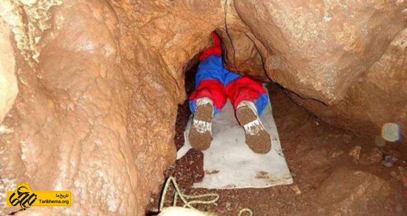 غارنوردی در غار پرآو کرمانشاه