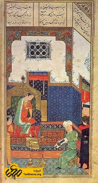 نقاشی مینیاتوری ایرانی متعلق به قرن ۱۵ میلادی از هرات افغانستان که اسکندر را به تصویر می کشد.