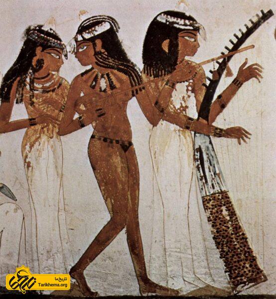 زنان نوازنده در مصر باستان