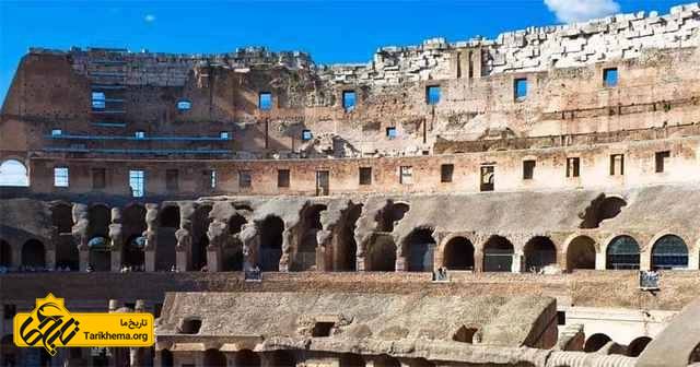 معماری بناهای رومی