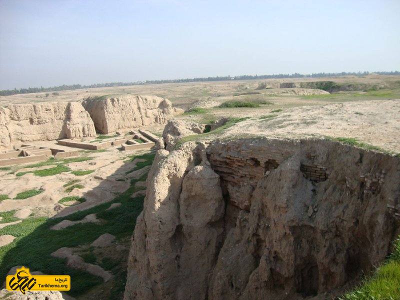 گستردگی محوطه شهر باستانی شوش و عموق زیر خاک رفتن این شهر هفت هزار ساله