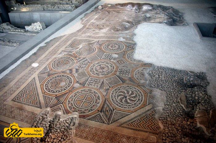 بزرگترین اثر موزاییکی باستانی جهان در ترکیه
