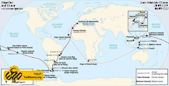 فردیناند ماژلان | دریانورد و جهانگرد پرتغالی