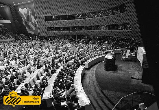 تصاویر/ نطق‌های تاریخی سازمان ملل