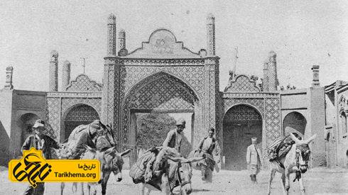 دروازه تهران شهر قزوین,ایران قدیم