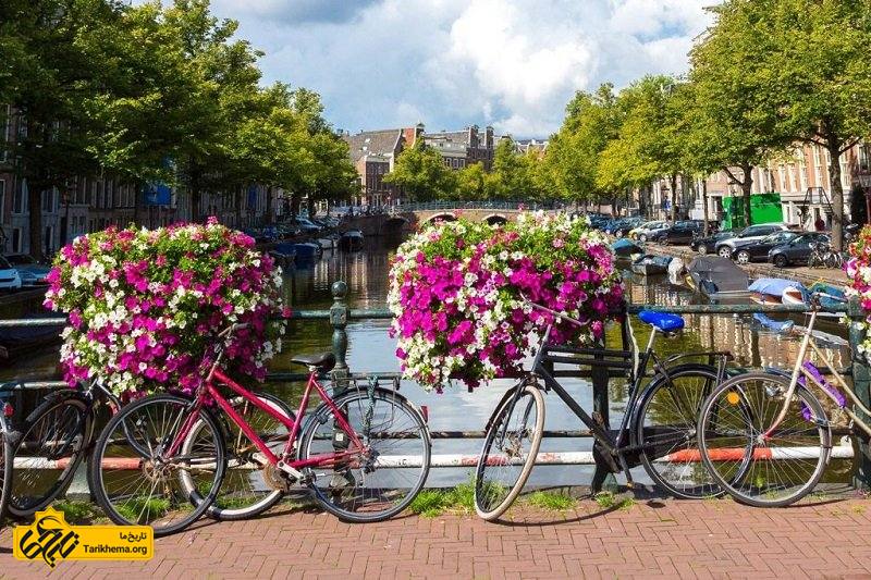 ماجراجویی با دوچرخه در آمستردام