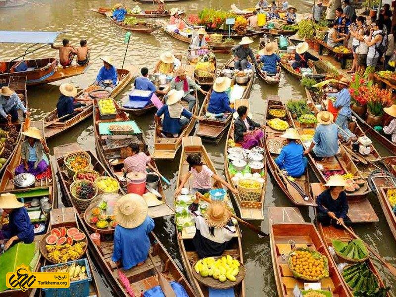 بازارهای شناور تایلند
