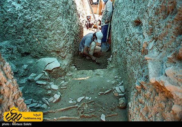 کشف دومین اسکلت بانوی اشکانی در اصفهان