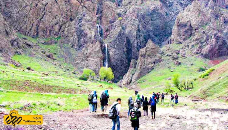 آبشار شلهبن طالقان