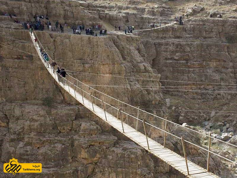 ه‍فت پل معلق دیدنی در ایران