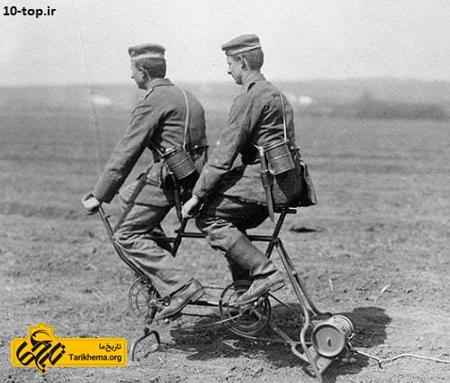 دوچرخه ثابت در جنگ جهانی اول
