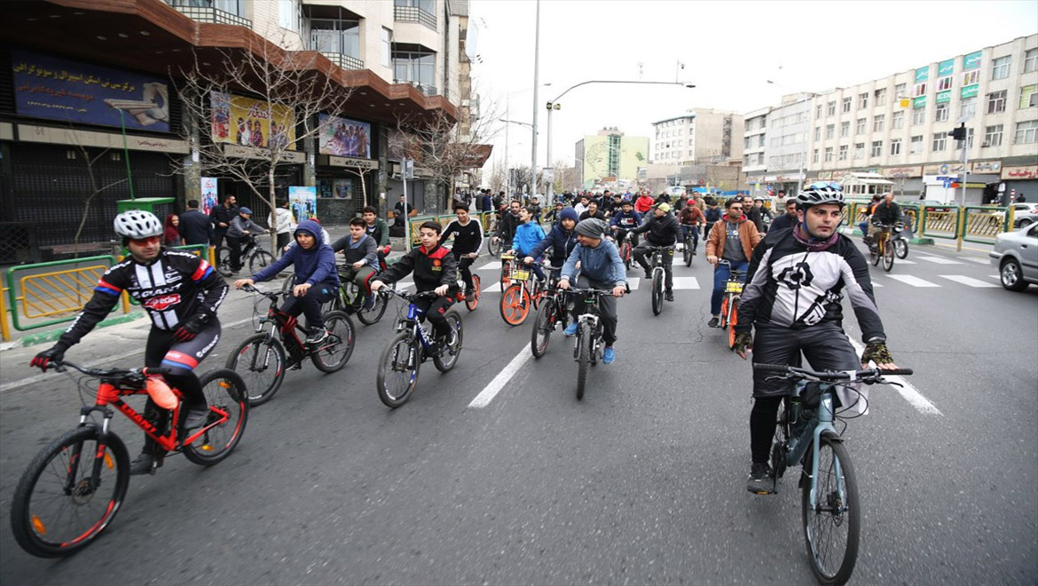 مسیرهای دوچرخه سواری در تهران