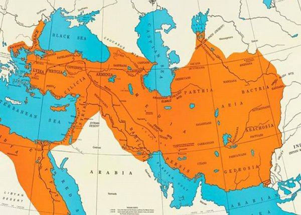 نقشه ایران قدیم