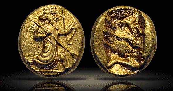 سکه های باستانی - ثروت طلای امپراتوری ایران