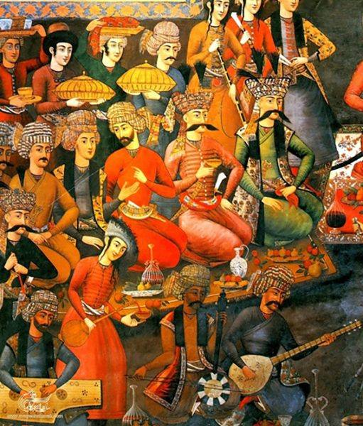 مجلس موسیقی در زمان شاه عباس دوم