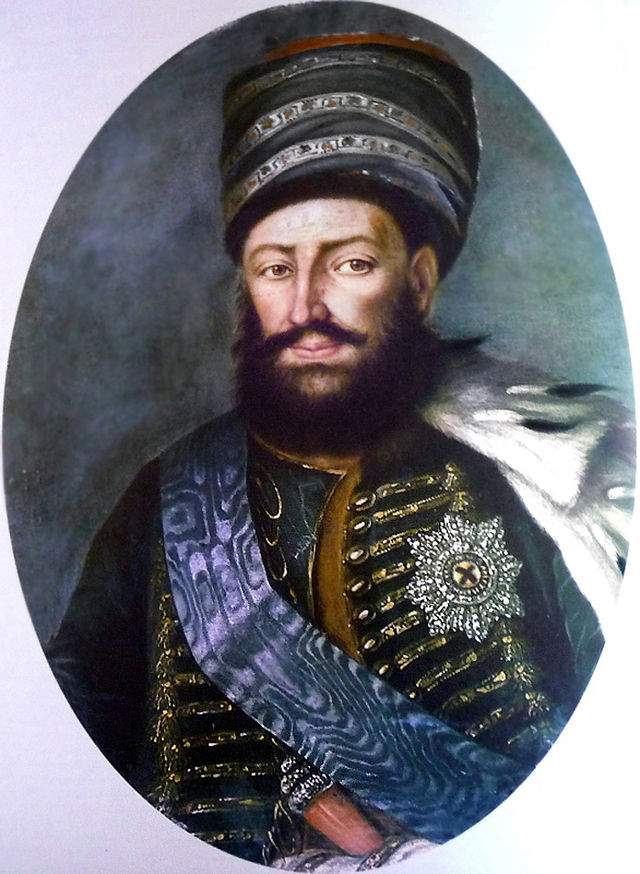 پادشاه ایراکلی دوم ، متحد کننده کارتلی-کاختی و کسی که عهدنامه گرجیوسک را با روسیه بست که بنا به مفاد این عهدنامه کشورش تحت الحمایه روسیه شد 