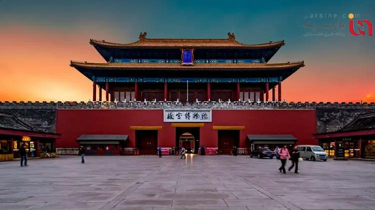 کاخ های شهر ممنوعه در چین