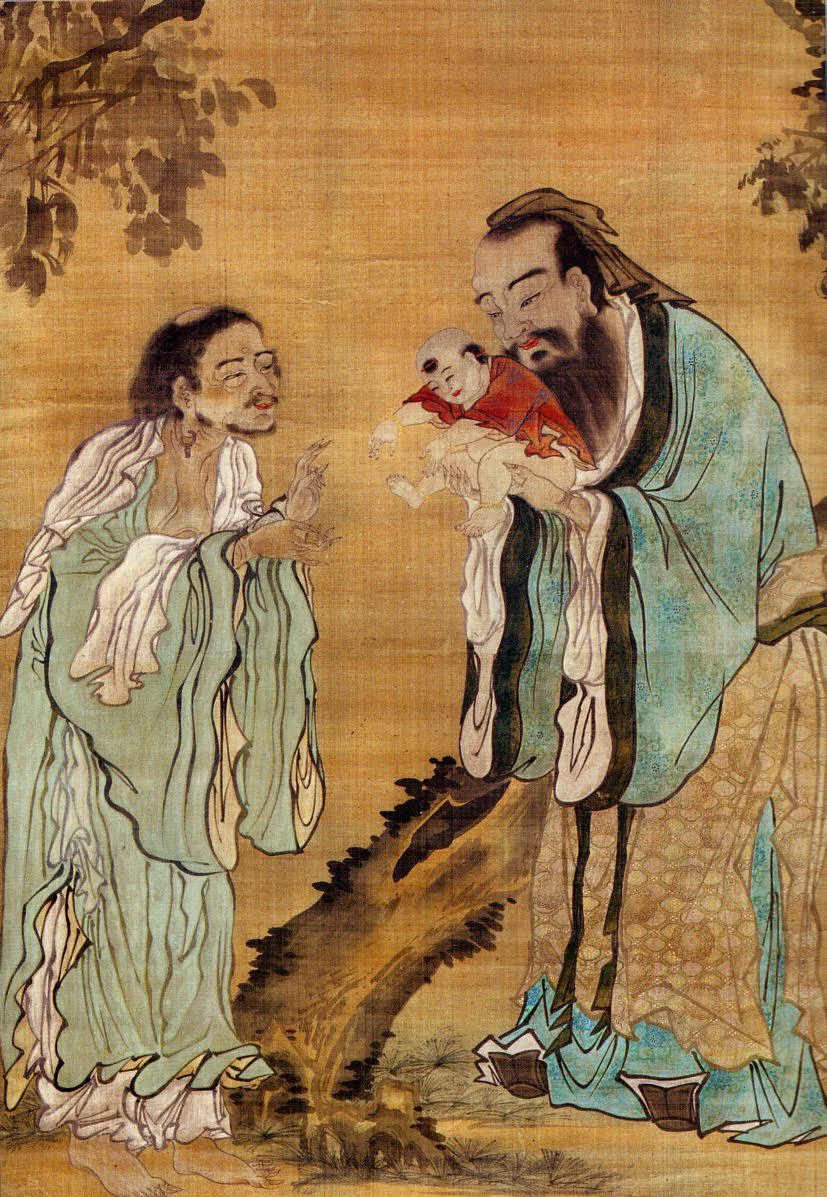 کنفوسیوس، بودا و لائوتزو