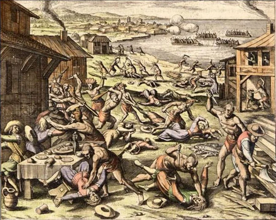 قتل عام  سال 1622(Indian Massacre of 1622)