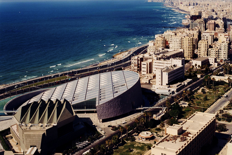 کتابخانه اسکندریه»: جذب توریست‌های اهرام ثلاثه به اثری مدرن - معماری آنلاین