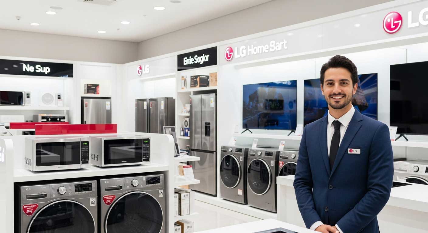 شرایط اخذ نمایندگی فروش لوازم خانگی ال جی