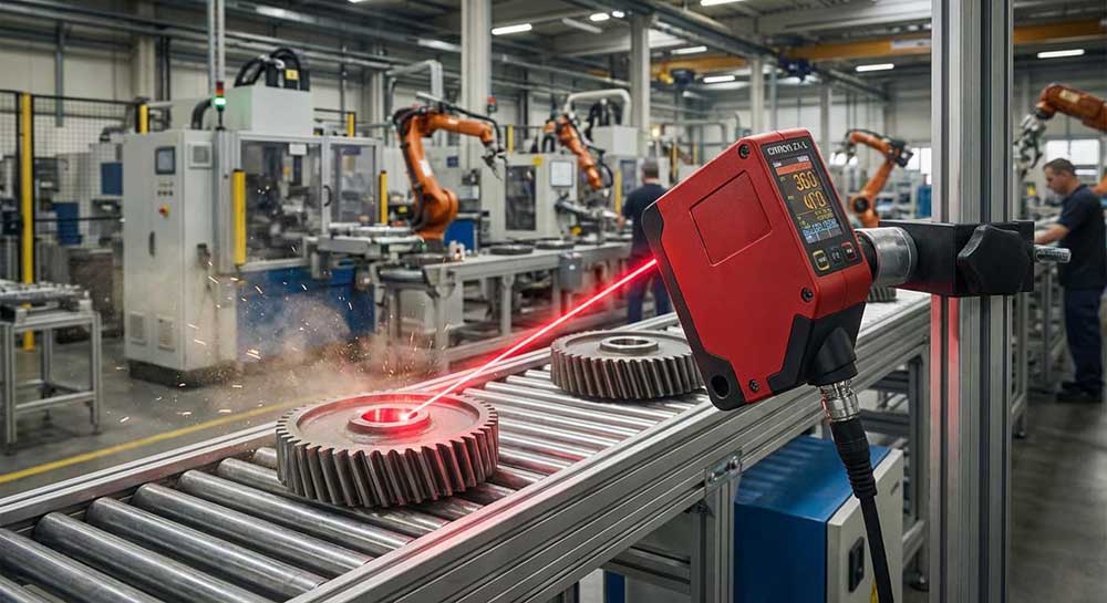 سنسور جابجایی لیزری-2