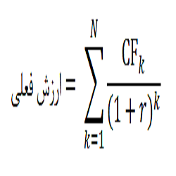 ارزش گذاری بر اساس ارزش فعلی جریان‌های نقدی آتی چگونه انجام می‌شود؟
