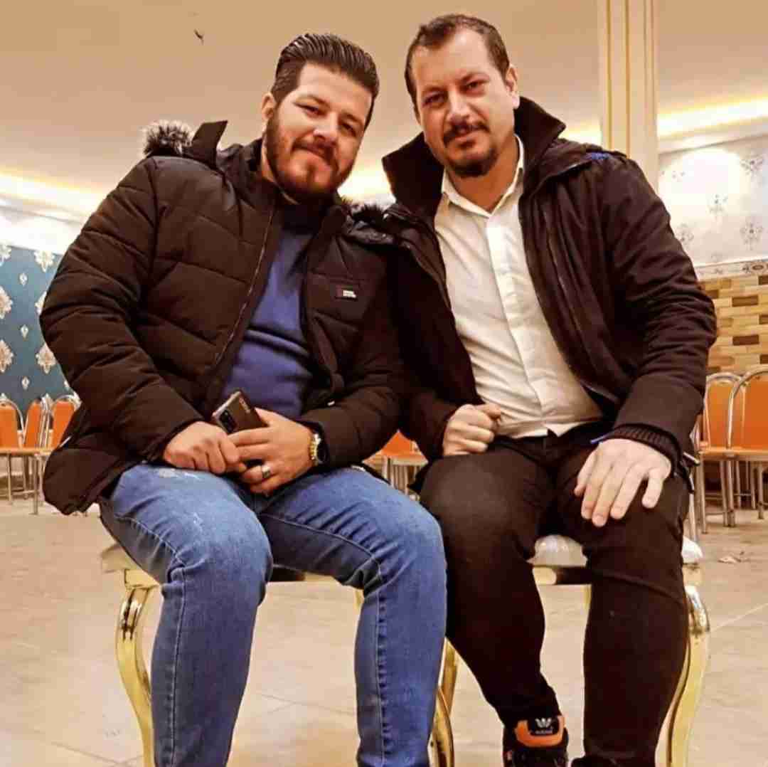 فردین انگزی و میلاد بیرانوند شلوار پلنگی