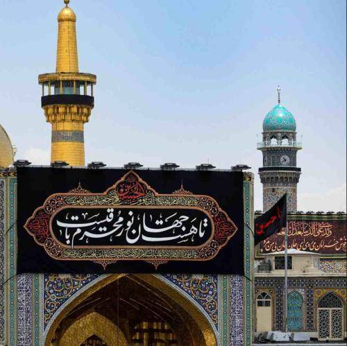 مهدی رسولی یک عمر به برکت امام باقر داریم به لب زیارت عاشورا