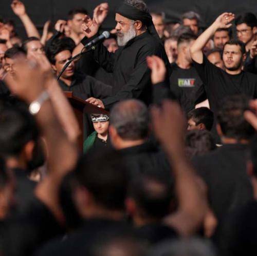محمود کریمی گرفته توده‌ی ابری سیاه آه فضای پهنه‌ی آن قتلگاه آه